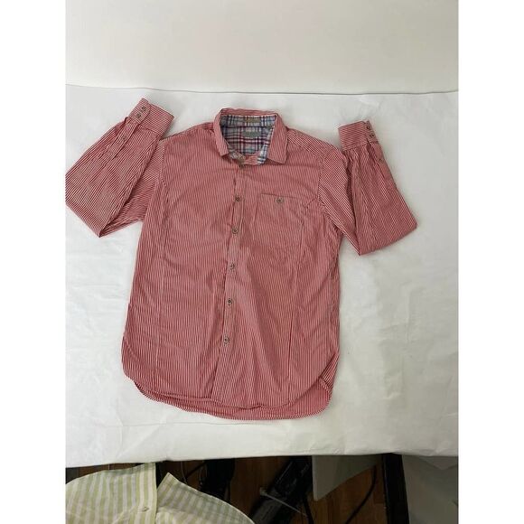 Ted Baker Button-Down Shirt Contrast Collar/Cuff Size 4 Ted Size (16" Neck) Men - Picture 3 of 12